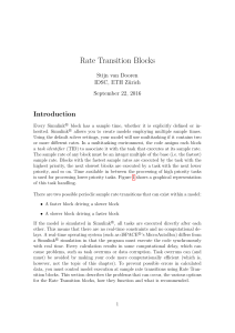 Rate Transition Blocks Explained