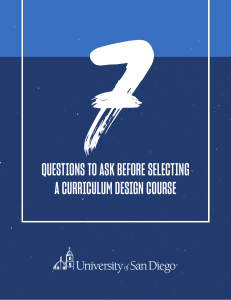 7-Questions-to-Ask-Before-Selecting-a-Curriculum-Design-Course