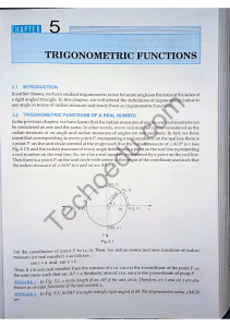 Trigonometric Functions: Real Numbers & Unit Circle