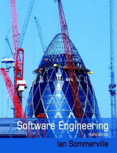 Software Engineering by Somerville 10th edition
