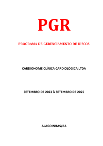 PGR -CLINICA CARDIOHOME - 2023