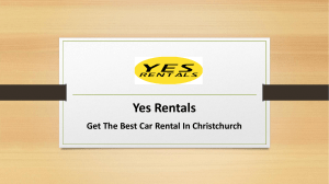 Get The Best Car Rental In Christchurch