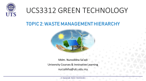 Topic 2 Waste Management Hierarchy pptx