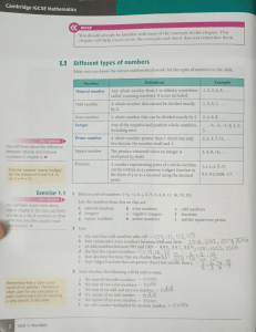math - chapter 1 - textbook