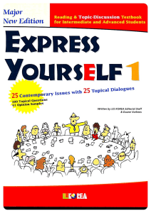 DE- EXPRESS YOURSELF 1 new ed (old)