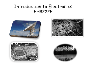 Intro to Electronics