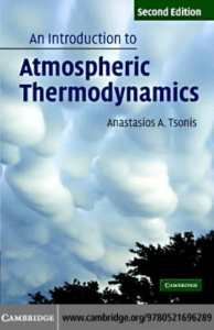 Anastasios Tsonis - An Introduction to Atmospheric Thermodynamics (2007, Cambridge University Press) - libgen.li