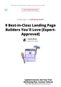 9 Best-In-Class Landing Page Builders You'll Love [Expert-Approved]