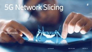 5G Network Slicing Overview 