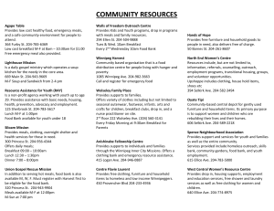 Community Resources