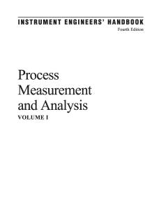 Instrumentation engineers handbook Volume 1