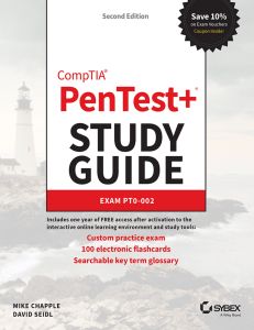 CompTIA PenTest+ Study Guide Exam PT0-002 (David Seidl, Mike Chapple) (z-lib.org)
