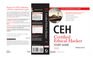 CEH Certified Ethical Hacker Study Guide 