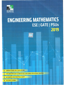 ACE Engineering Academy Editorial Board - GATE-Engineering Mathematics (2019, IES Master Publication)