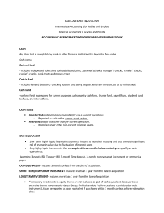 Cash and Cash Equivalents: Accounting Guide