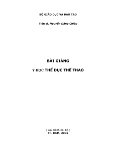 BAI GIANG Y HOC THE THAO