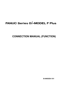 B-64693EN-1,FANUC 0i-Model F plus CONNECTION MANUAL (FUNCTION) 