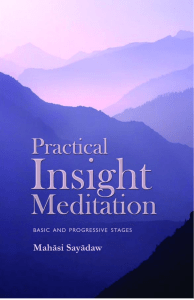 bp503s Mahasi Practical-Insight-Meditation