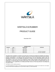 Wartsila Product Guide