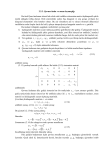 Qovma Üsulu və Dayanıqlığı