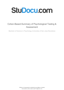 toaz.info-cohen-based-summary-of-psychological-testing-assessment-pr 71489b661b18bff67e5595a4b368e1b2