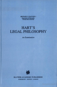 Michael D. Bayles - Hart's Legal Philosophy  An Examination (Law and Philosophy Library) (1992) (2)