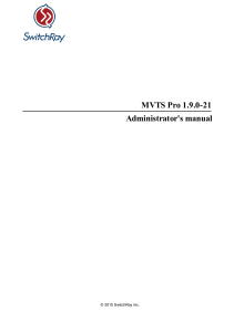 mvts pro 1.9.0-21 administrator's manual eng