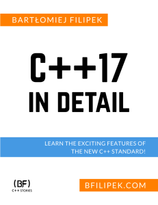 C++17 in Detail: Learn New C++ Standard Features