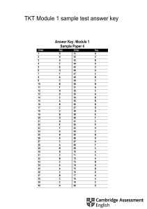 tkt-module-1-answer-key