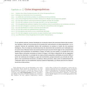 Ciclo biogeoquimico. ECOLOGÍA. 6ta. Edicion