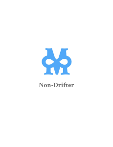 Non-Drifter