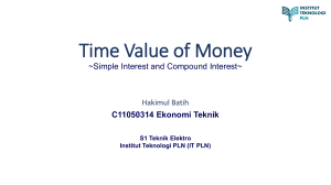 02. Time Value of Money