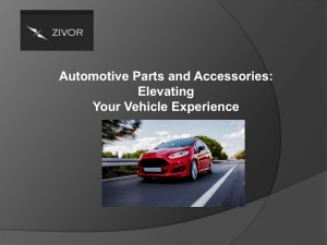 Automotive Parts and Accessories Elevating