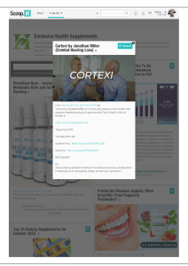 Cortexi Review by Exclusive Health Supplements