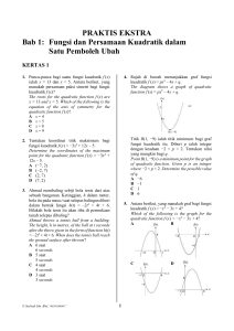 Praktis Ekstra Ting 4 Bab 1