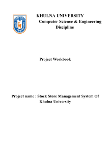 Project Workbook Stock-Entry-System CSE-2212-ISD