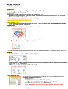 INDUKSI MAGNETIK