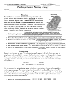Photosynthesis- Cellular Respiration Worksheet(1)(1)(1)