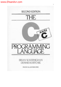 The ANSI C Programming Language