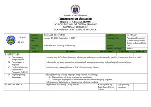 Lesson Plan: Text Analysis for Grade 12 SMAW