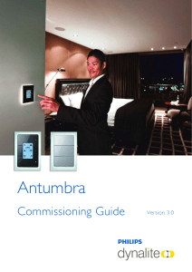 Antumbra panel commissioning guide ver 3.0 2014