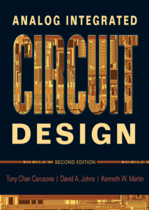 Analog Intergrated Circuit Design - Martin & Carusone