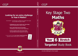 Year 6 Maths CGP