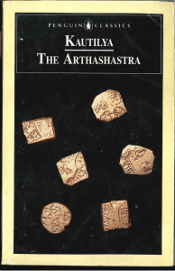 The Kautilya Arthashastra - Chanakya