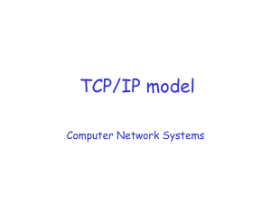 TCP/IP Model: Ethernet, IP Addressing, TCP & UDP