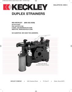 31436 Duplex Strainers 9400-5 (c)a