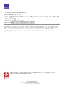 Stigler-TheoryEconomicRegulation-1971