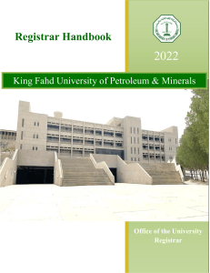 Registrar Handbook 2022