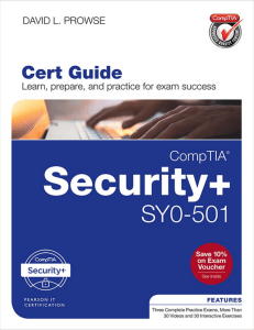 Comptia Security+ SY0-501