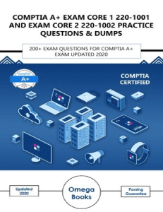 comptia-a-plus-core-1-and-core-2-exam-practice-questions-amp-dumps-200-exam-questions-for-comptia-a-updated-2020